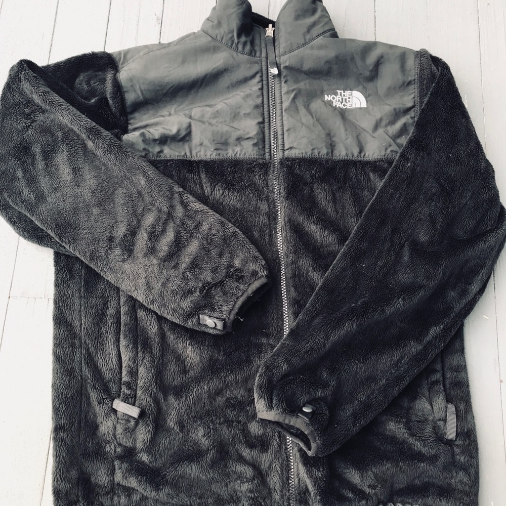 North Face Girls XL black jacket